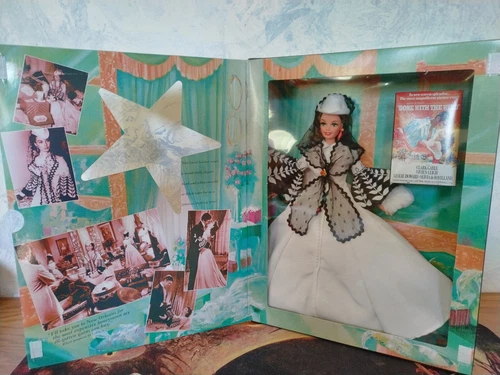 Barbie as Scarlett O'Hara Gone With The Wind Black and White Dress 1994