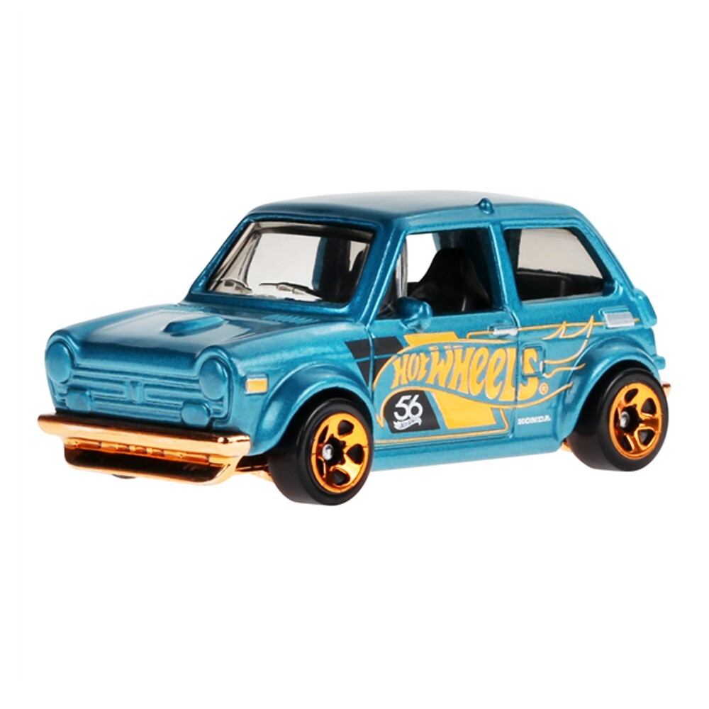 Hot Wheels Custom '70 Honda N600 Pearl & Chrome Kids Diecast Model