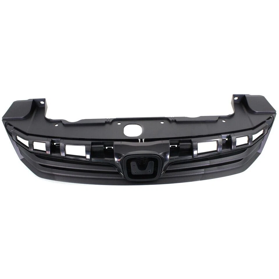 New Front Grille Assembly Black Plastic Fits 2012 Honda Civic 1.8L HO1200206 Foto 3 de 4