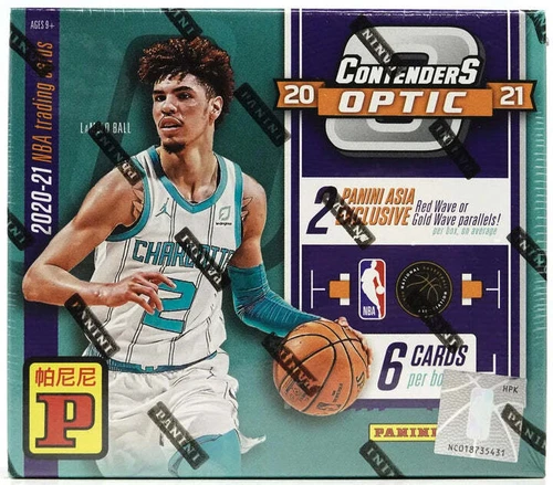 2020-21 Panini NBA Contenders Optic Asia Hobby Box New Sealed Anthony Edwards RC