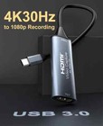 USB 3.0 Video Capture Card 4K HDMI To TYPE C Game Grabber Record Live Streaming