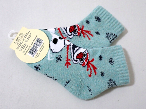 Made in Mongolia socks 70% Wool Children Kids Socks Age 4-6 Thermal Natural - Picture 3 of 6