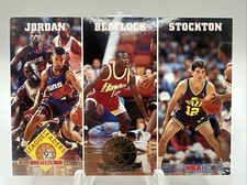1993-94 NBA Hoops Michael Jordan League Leaders Steals #289 5th Anniversary Gold