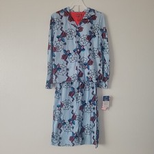 Spiderman Pajamas Pjs Boys Size 10 Winter Set Coat Shirt Button Front Blue NWT