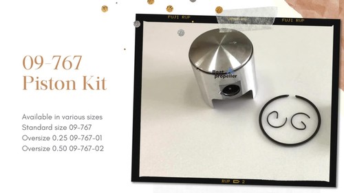 Kit de pistón para moto de nieve Ski Doo TNT RV 340 09-767 420-9937-90 STD + anillo de pistón - Vídeo 1 de 1