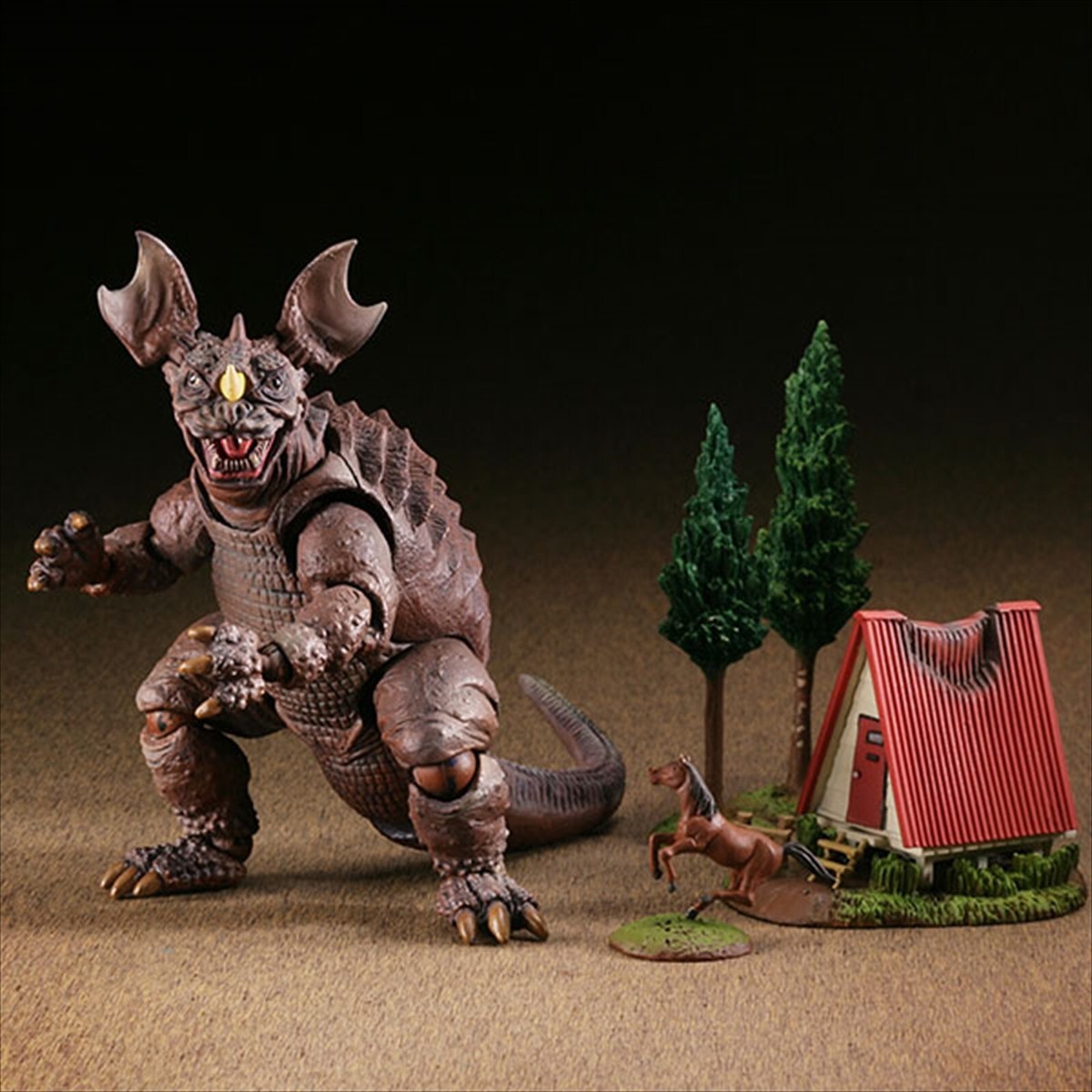 ゴジラ  REVOLTECH KAIYODO Tokusatsu Sci-fi Revoltech 004 Baragon Action Figure