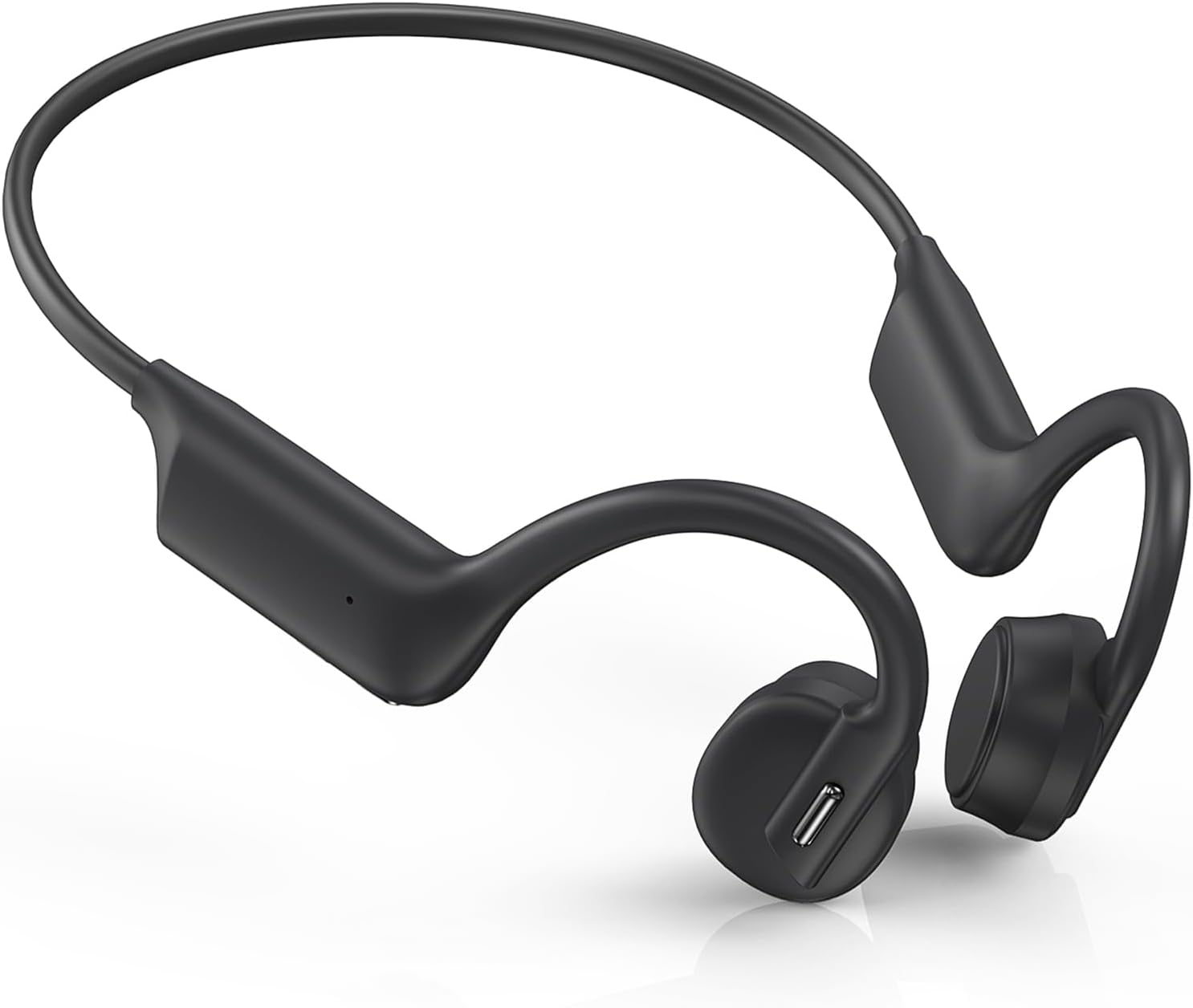 Bone Conduction Headphones, Open Ear Headphones Wireless Bluetooth 5.3 with Mic,