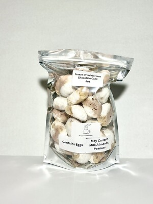 Freeze Dried Taffy German Chocolate Cake Saltwater Taffy Candy *4 Oz* Made Fresh