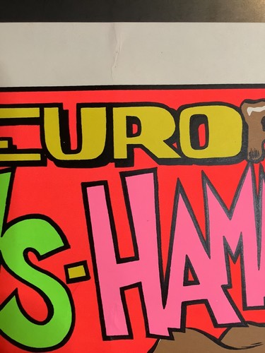 Vintage COWS - HAMMERHEAD Europhelch '94 Poster 22x17 Coop Noise Punk Rock - Picture 7 of 10