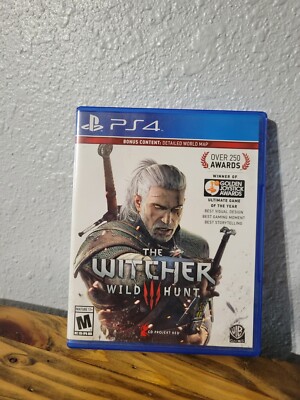 PS4 Witcher 3 Wild Hunt (PlayStation 4, 2015)