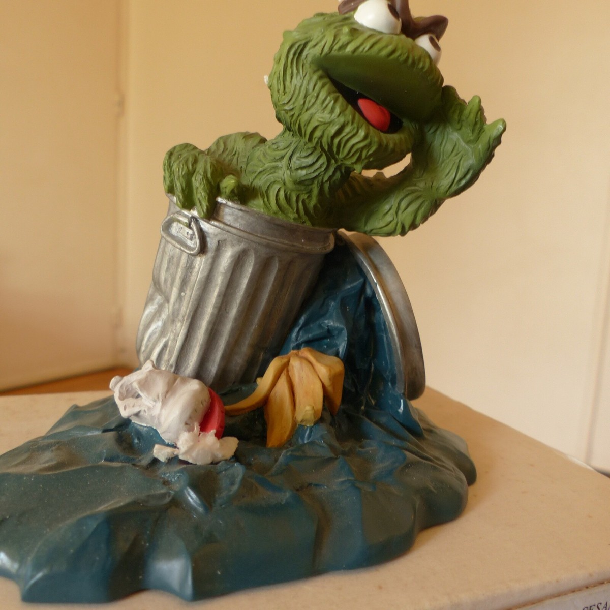 Figurine Muppet Show Sesame Street Oscar Tralala Marie Leblon