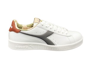 DIADORA GAME P GEM SNEAKERS BIANCO GRIGIO MARRONE CAMOUFLAGE 176053-20006 | eBay
