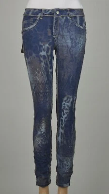 ZAC & ZOE Reversible Wende Jeans Animal + Hellblau - Musthave - Hingucker - NEU