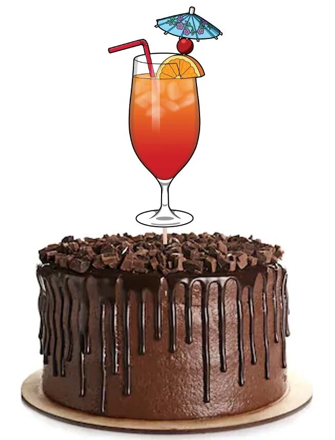 Discover more than 124 cocktail themed cake in.eteachers