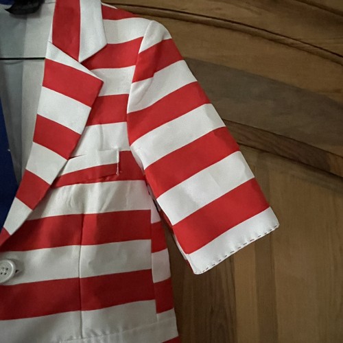 Suitmeister Boys Suit Jacket ONLY USA Flag Red White BLue Stars Stripes S 4-6 - Picture 3 of 9
