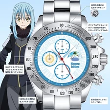 That Time I Got Reincarnated as a Slime Sun Moon Chronograph Watch Rimuru Model