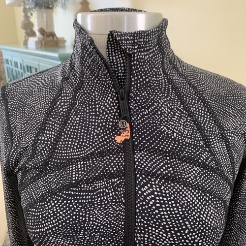 Lululemon Define Jacket *Nulux Size 8 Free Spirit Ice Grey Black FSIG 01847 - Picture 2 of 6