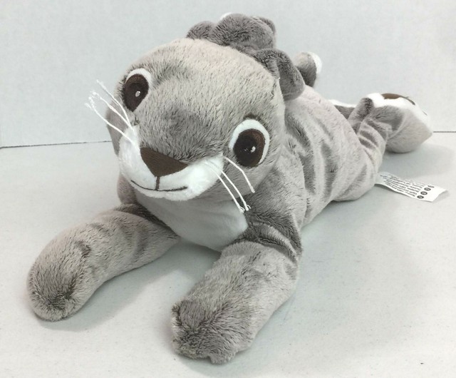 IKEA Vandring Hare Rabbit Bunny Grey Gray Plush Stuffed Animal Toy 16