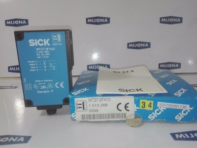 SICK WT27-2F410 PROXIMITY PHOTOELECTRIC SENSOR DC 10 . 30V