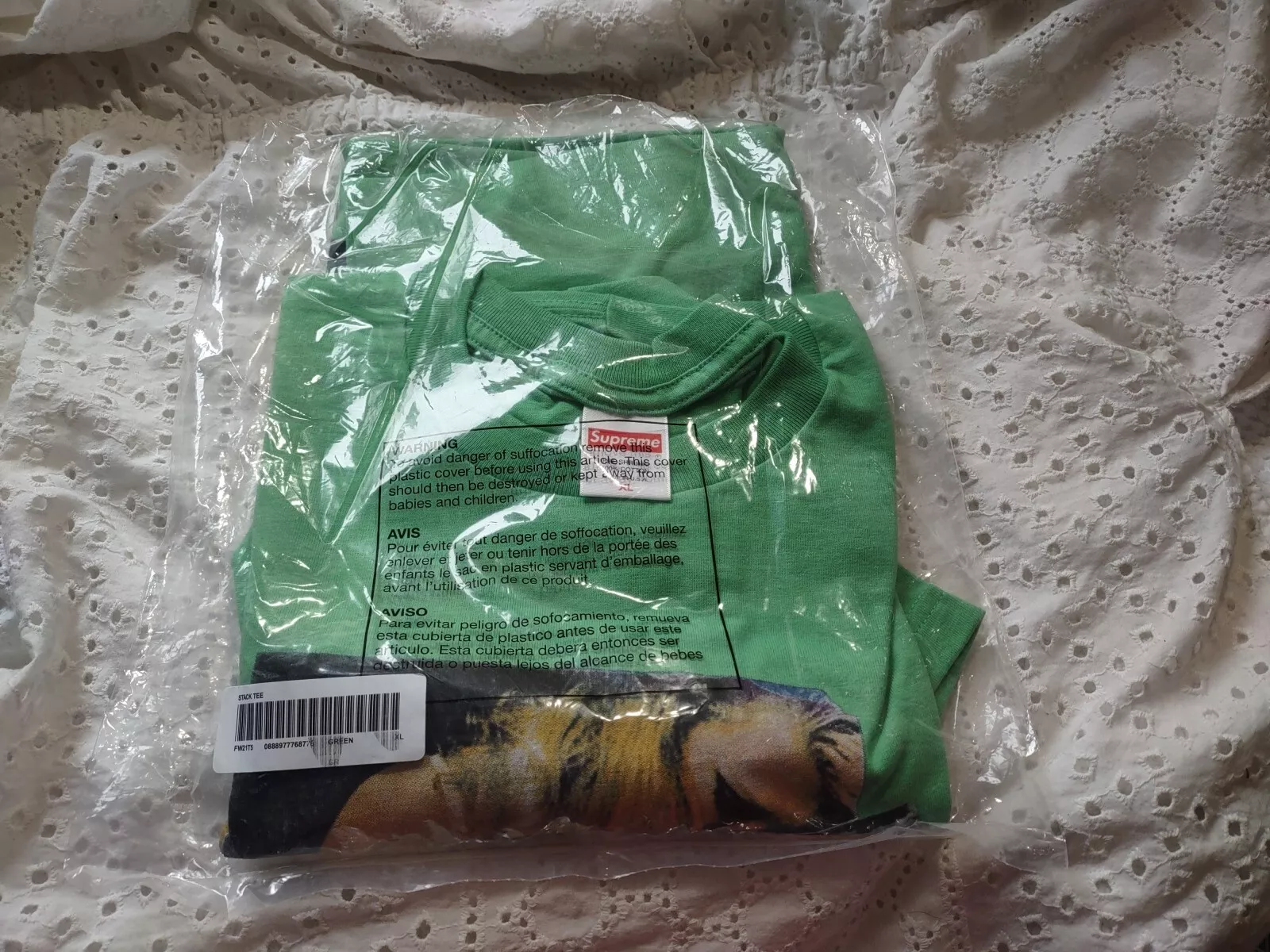 Tee shirt Supreme Stack XL/FW21