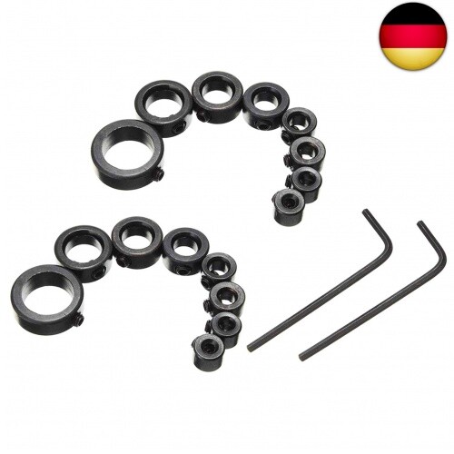 16 tlg Tiefenanschlagringe Set Stellungsregler Ring Positionierer HSS-Locator - Bild 1 von 8