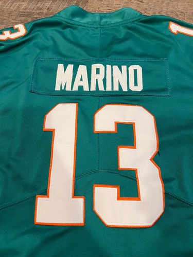 Nike Dan Marino Throwback NFL Miami Dolphins Game Jersey Men's XXL - 第 9/10 張圖片
