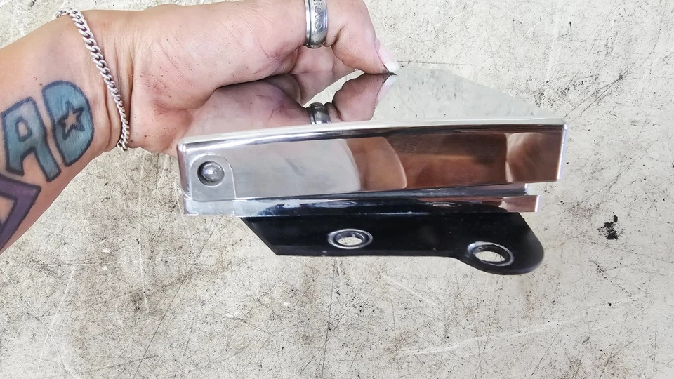 Honda Goldwing GL1500 1995 portavasos delantero para bebidas cromado Foto 4 de 4