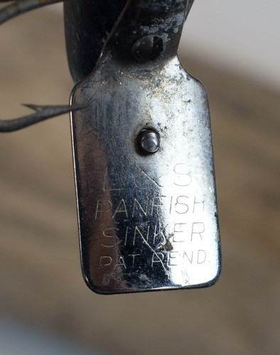 VINTAGE L&S LURE CO. USA PANFISH AFFONDATORE ESCA PER PESCI SNODATA - Foto 6 di 7