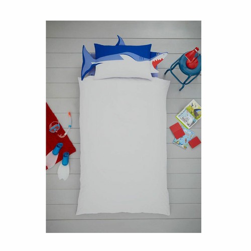 Kids Duvet Cover Set Animal Shape Reversible Bedding Quilt & Pillow cases Single - Picture 17 of 39
