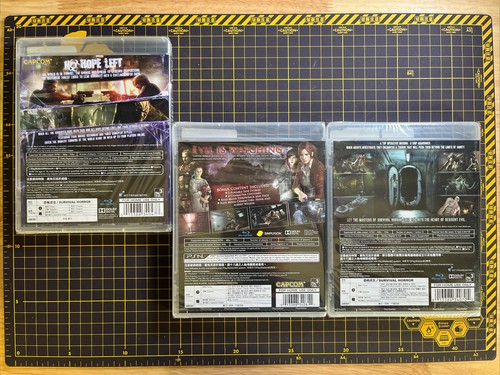 Lot 3 Biohazard RE Revelation 1 2 Multi Lang RE 6 Asia English Brand New RARE - Picture 2 of 6