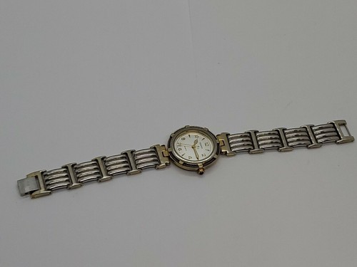 Ladies Bijoux Terner Quartz Link Watch Gold Silver Tone w/new battery K4844G - Picture 6 of 8