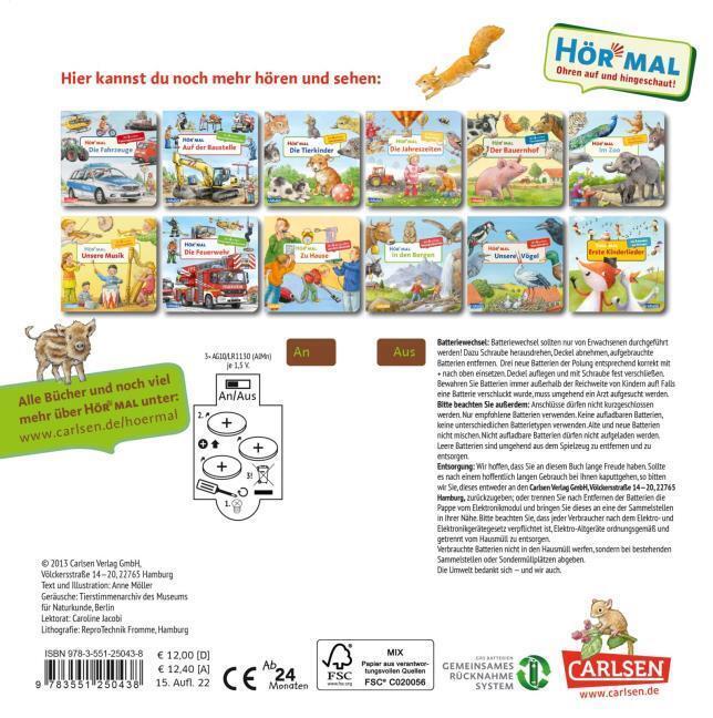 Thumbnail - Anne Möller Hör Mal (soundbuch): Wald