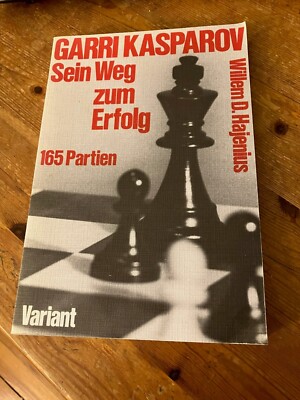 Garri Kasparov. Sein Weg zum Erfolg GERMAN paperback book good condition