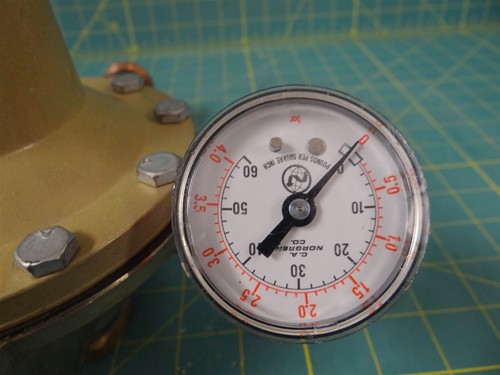 Norgren 11-009-065 Water Regulator w/ Attached Cooper Pipe 1" NPT x 1/4" NPT - Picture 5 of 6
