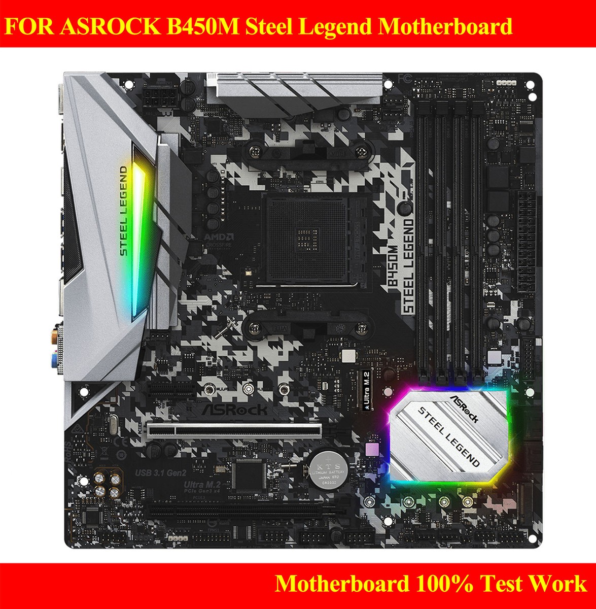 PCパーツ ASRock B450M Steel Legend ASRock > B450M Steel Legend