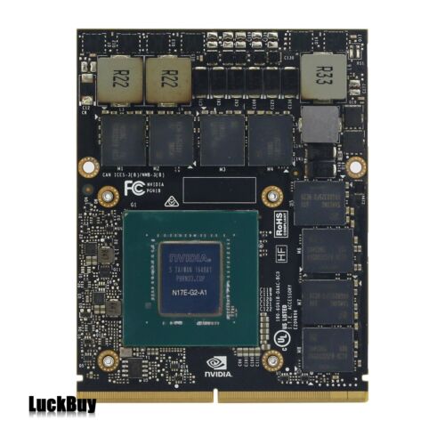 Original GTX1070M GTX 1070 Video Card Graphics Card N17E-G2-A1 8GB GDDR5 MXM