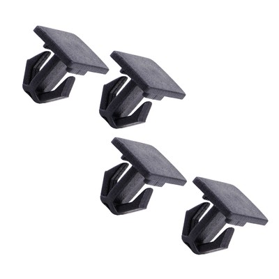 4x Black Rocker Molding Panel Clips 1BA41AX1AA For Dodge Charger Magnum Chrysler
