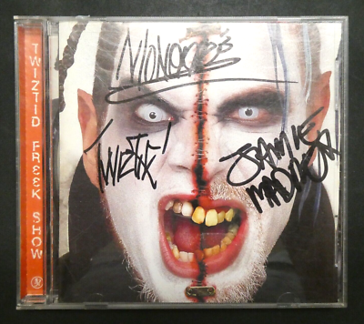 Rare Twiztid Freek Show Band Signed CD with JSA COA | eBay