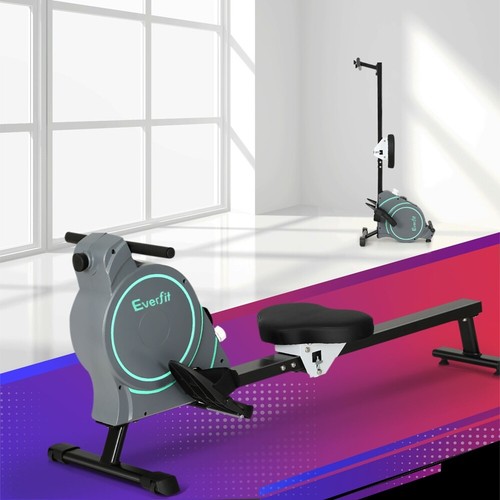 Everfit Magnetic Rowing Machine 16 Levels Rower With APP Cardio Workout Fitness - Picture 8 of 8