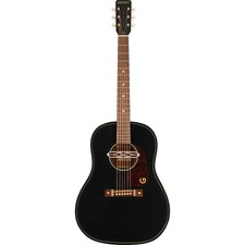 Gretsch Jim Dandy Series Deltoluxe Dreadnought Acoustic Guitar, Black Top