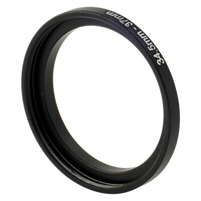 34,5-37 Step Up Filterring 34,5 mm x0,75 Stecker auf 37 mm x0,75 Buchse Objektivadapter