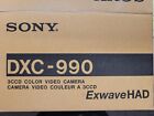 Sony 3Ccd Color Video Camera Power Had - Model: Dxc-950P and Sony Camera Adapter