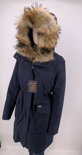 NEU Luxury Original WOOLRICH Daunen Parka 3 In 1 Echtfell/Pelz Große-XL Damen - Picture 9 of 12