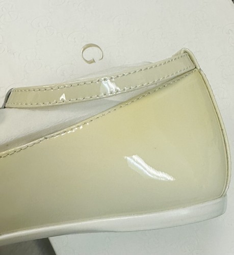 New Authentic Gucci Kids Ballet Flat w/Bow, 28/US 11, Cream, 285313 - Picture 10 of 12