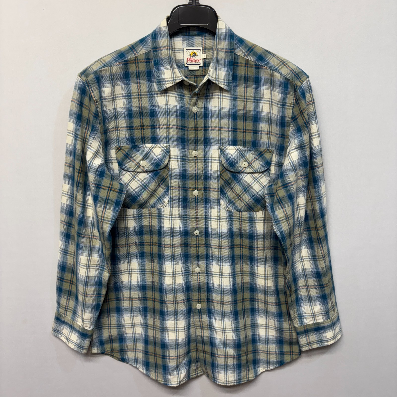 Surf Pendleton Men Long Sleeve Button Flannel Shi… - image 14