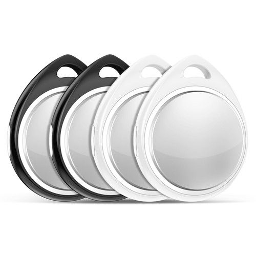4 Pack Tracker Tags [Apple MFi Certified] Bluetooth Air Tracker Pair with App... - Picture 1 of 9