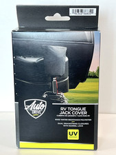 Auto Drive RV Electric Tongue Jack Cover 600D Water Resistant UV Resistant