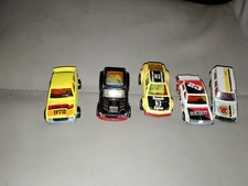 lot 5 Majorette France Volvo 245 DL, Oldsmobile, Ford escort XR3 R5 Turbo Alpine