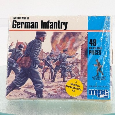 Airfix MPC WWI German Infantry HO Scale Army Men 1983 MIB Mint