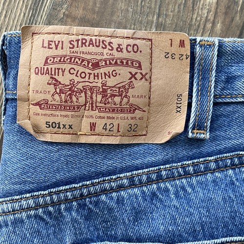 Jeans vintage Levi's 501xx hechos en EE. UU. (501-0000) talla W40 L30 - Imagen 3 de 20